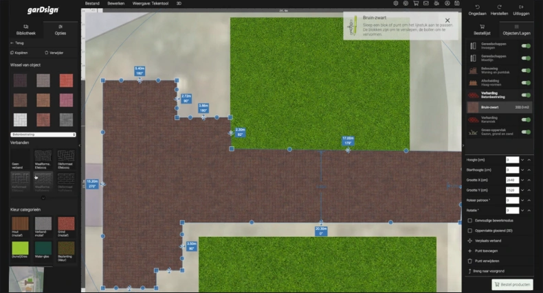 Screenshot von garDsign