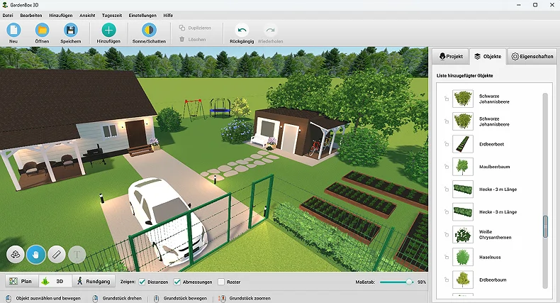 Screenshot von GardenBox 3D