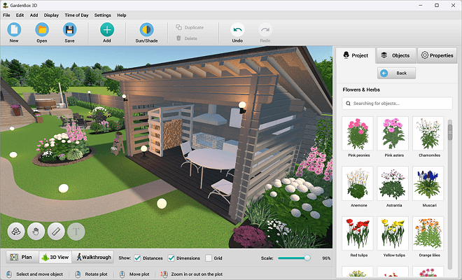 Plan your garden considering seasonal changes