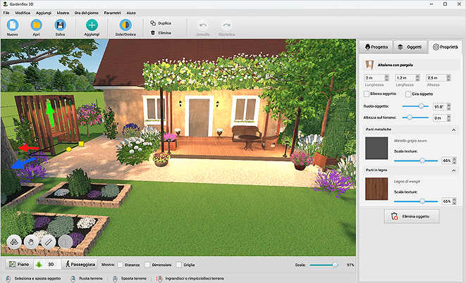 Modification de la taille et de la texture des éléments