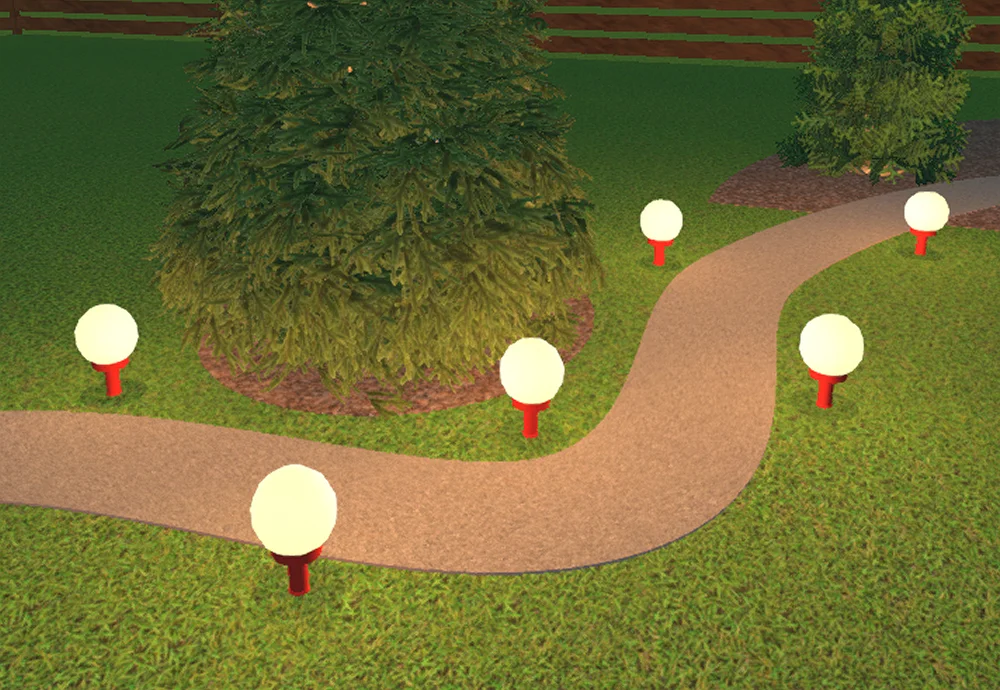 Red metal bollard