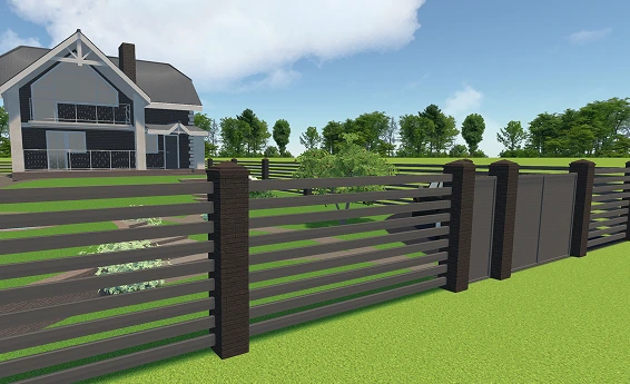 Horizontal fence