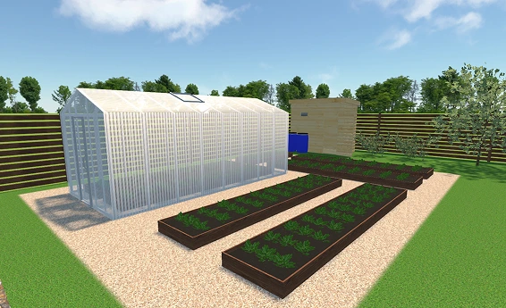 Convenient option for plants that require sowing seeds indoors, as well as for protection against last spring frosts