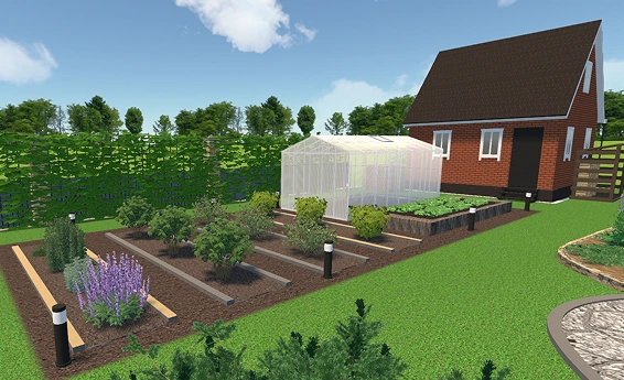 Visualize your garden in detail before drafting your planting schedule