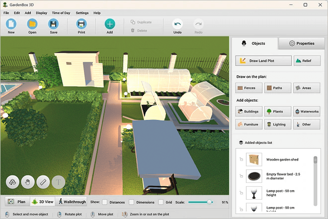 Make sure you’re happy with shed space optimization