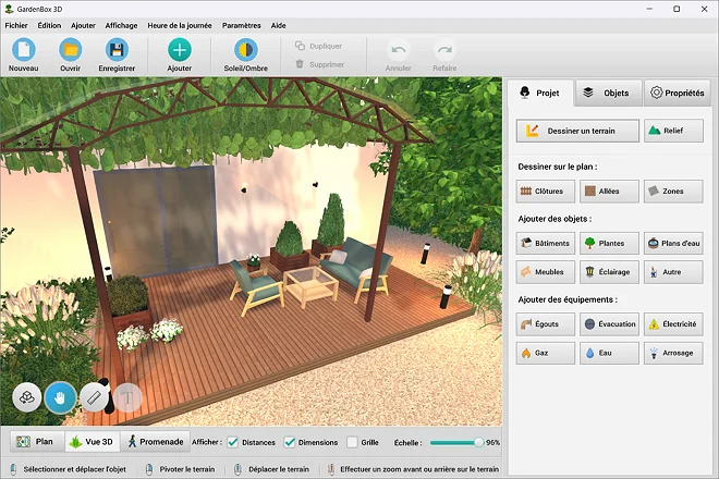 Visualisez le résultat en 3D