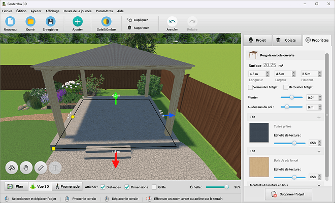 Ajoutez votre pergola
