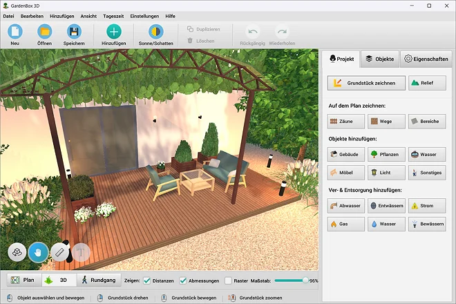Visualisieren Sie das Ergebnis in 3D